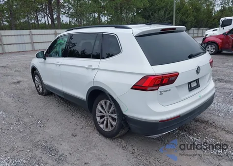 2018 Volkswagen Tiguan 2.0T Se/2.0T Sel из США, поврежденный, VIN 3VV3B7AX2JM182733